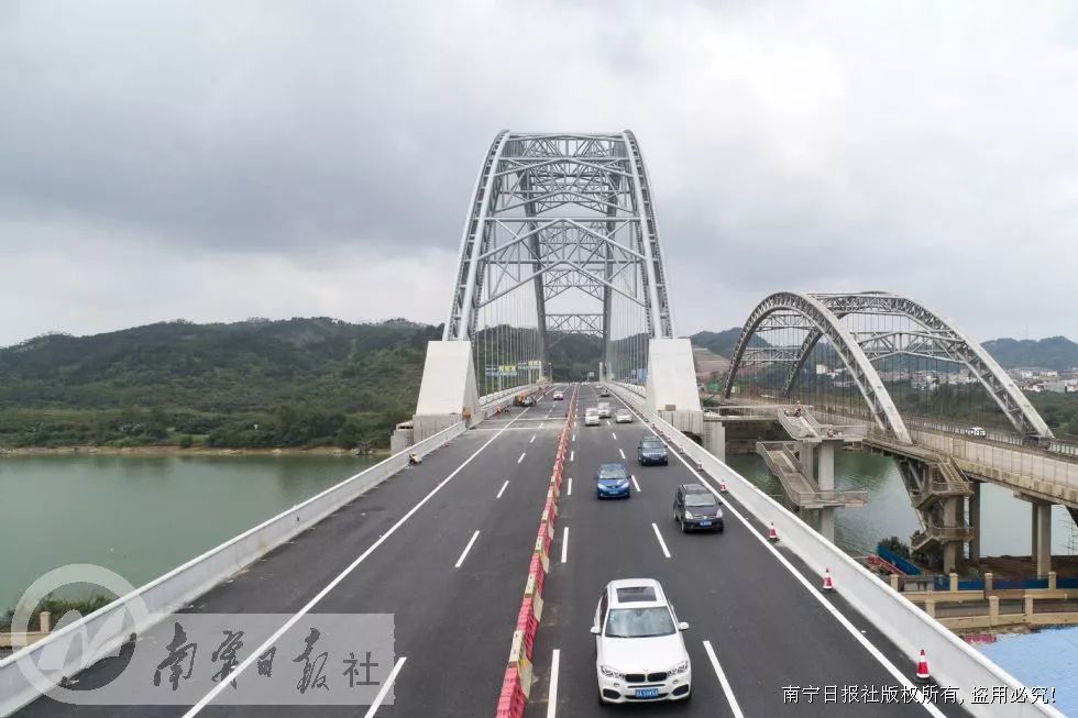 六景郁江特大桥实现建成通车 六景拥堵将成为过去式