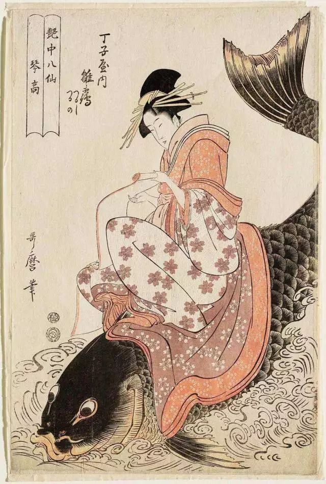 日本的浮世绘影响了全世界的艺术家.而且直至今日还在吸引着现代人.