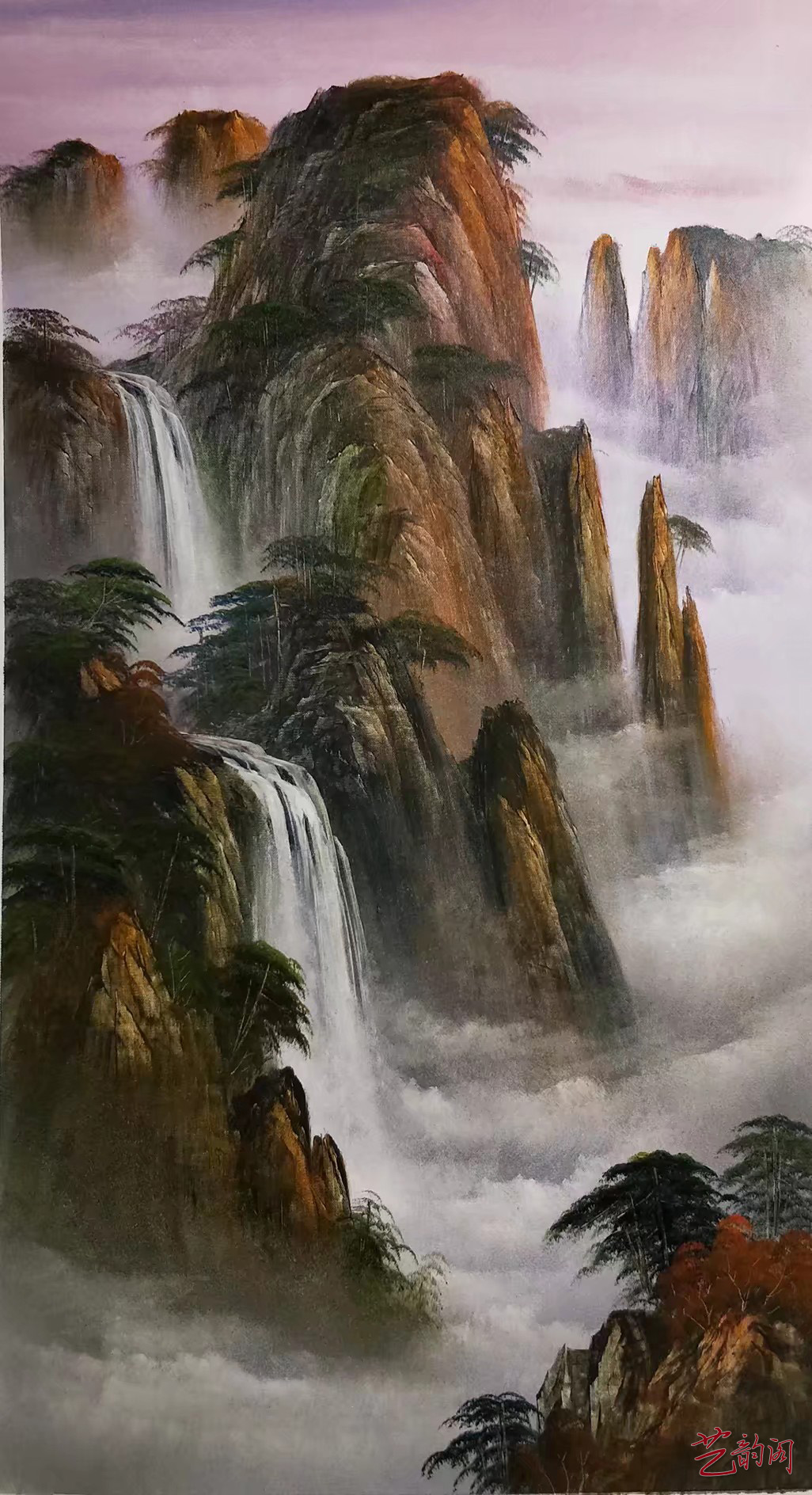 王永贵——中国刀笔油画作品欣赏