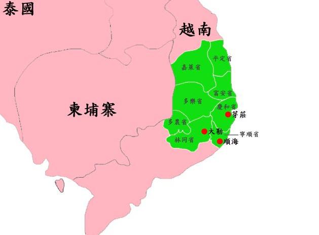 越南沉香产区分布图