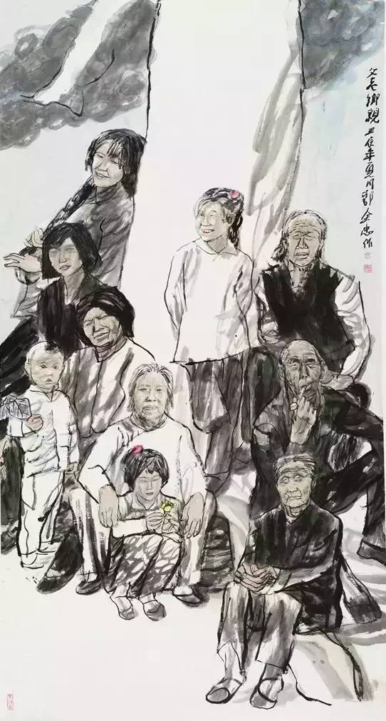 郭全忠为什么人物画家难以像山水花鸟画家那样越老越辣