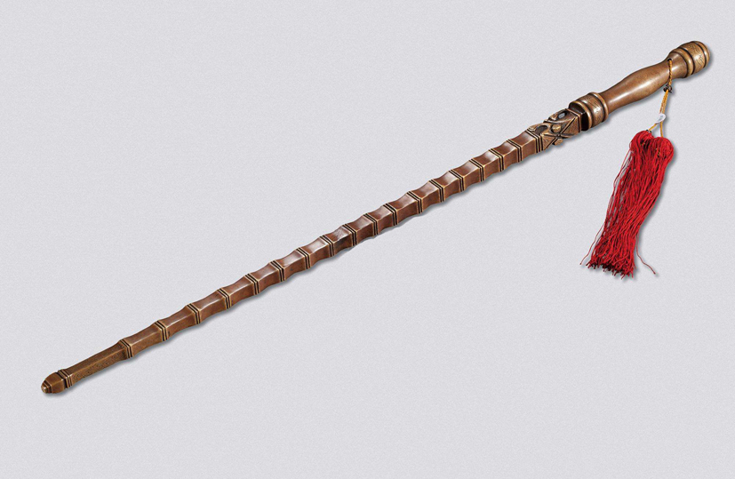 历史 正文  3,竹节钢鞭,末端尖锐,以劈砸为主,亦可挑刺.