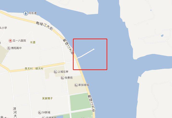 根据规划,丹东新区在20年就开始建设新鸭绿江大桥,但因种种