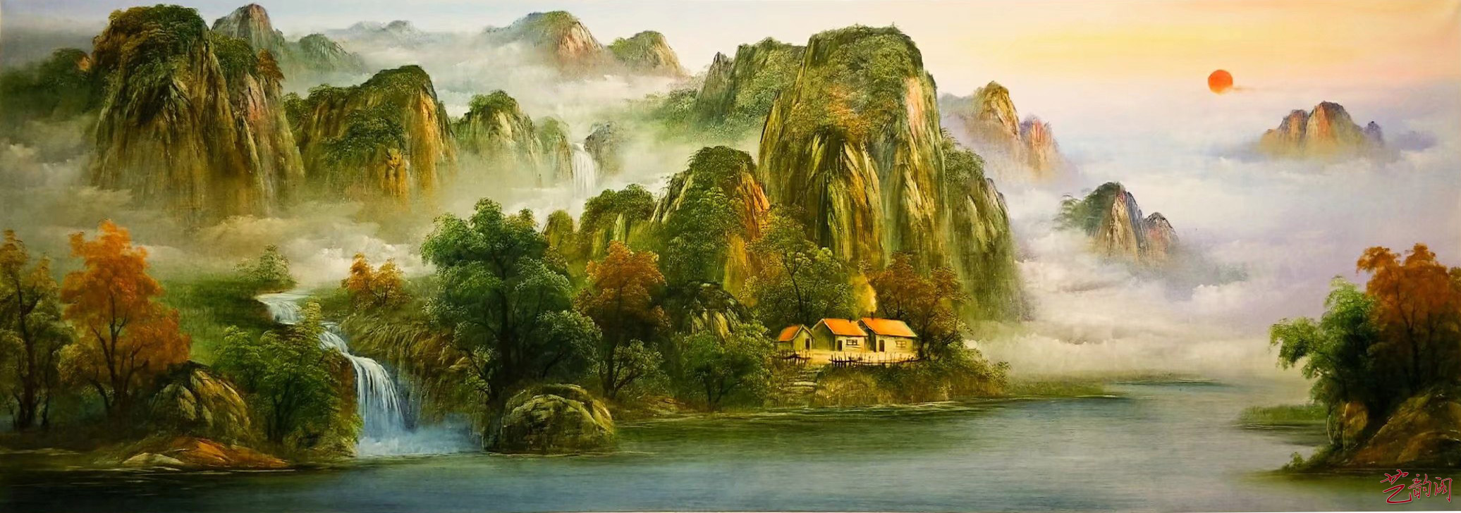 王永贵——中国刀笔油画作品欣赏