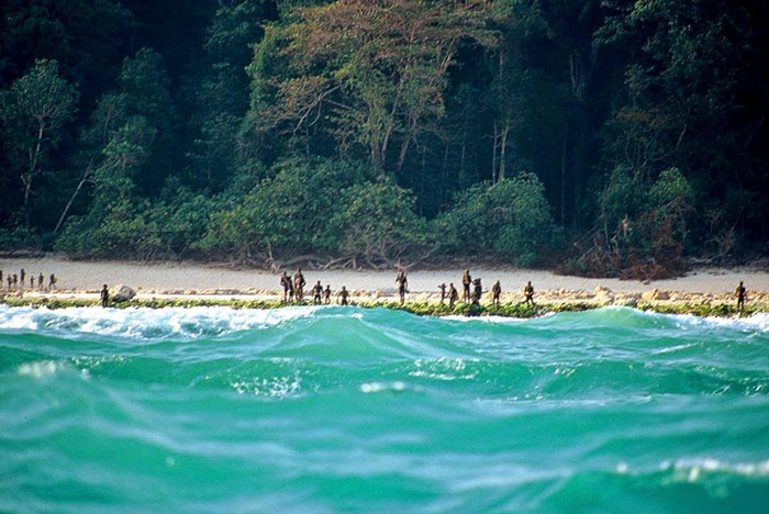 北哨兵岛是位于印度洋的安达曼群岛之一