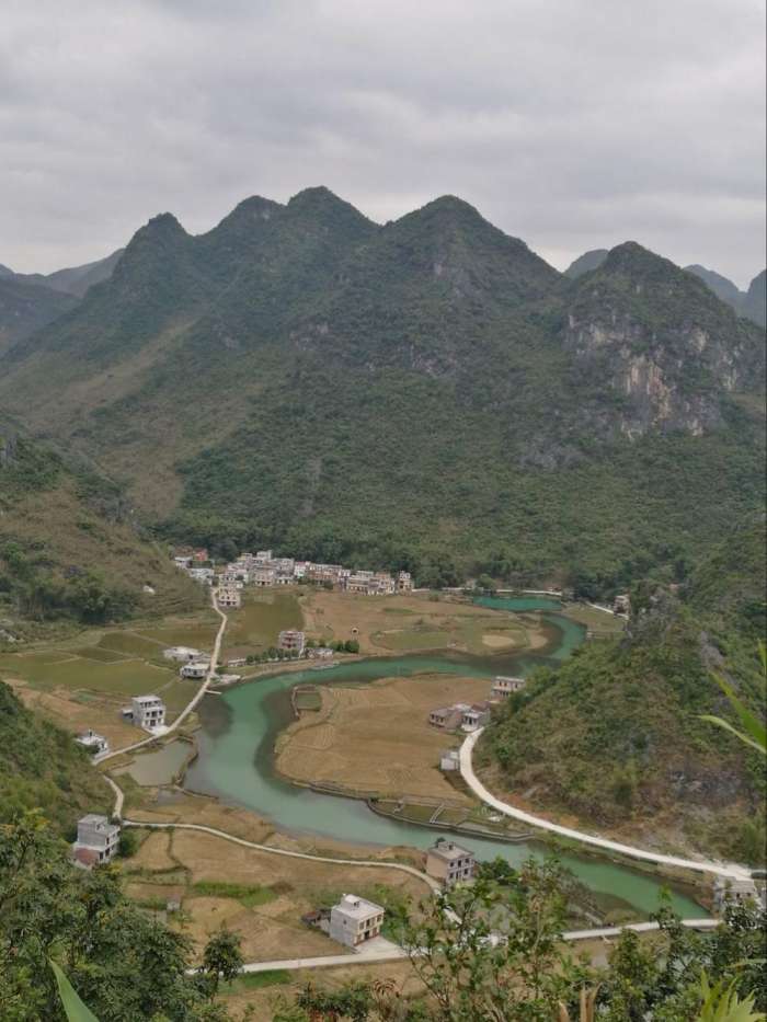 太美了!广西平果百强县有一个如世外桃源一般的小山村