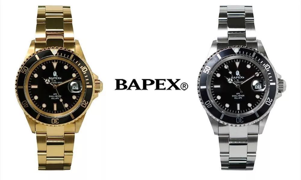 a bathing ape 带来新款 bapex 腕表