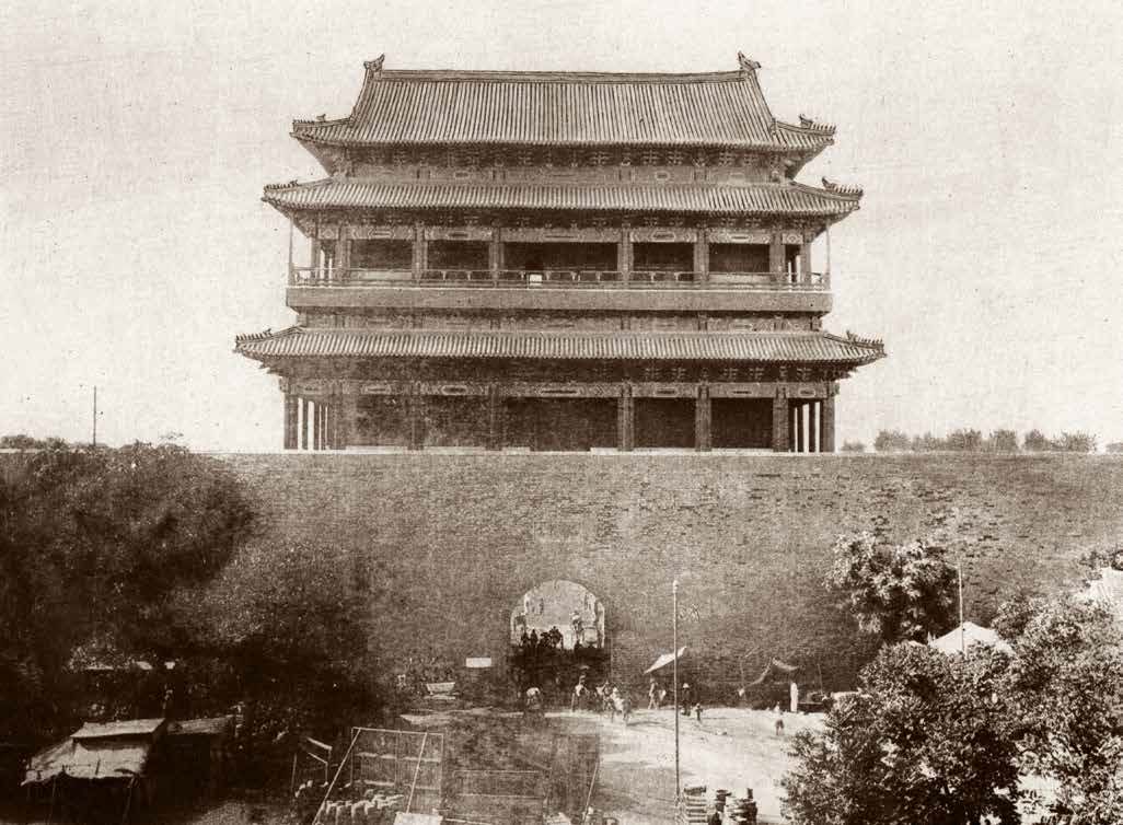 崇文门城楼老照片(20世纪20年代)