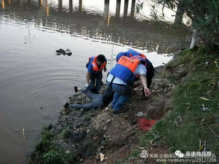 南康东山桥附近发现一名溺水者,不幸死亡