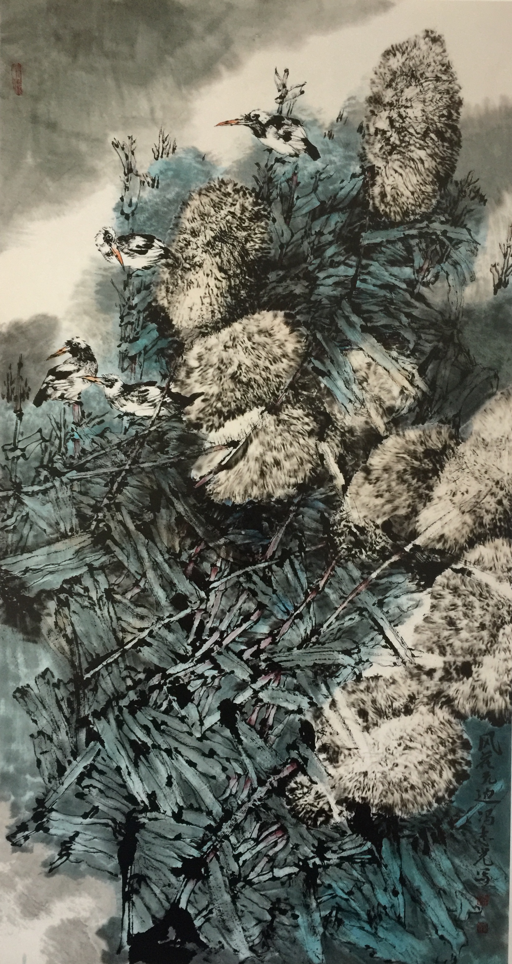 艺术先锋 冯志光花鸟画 言为心声,画为心印