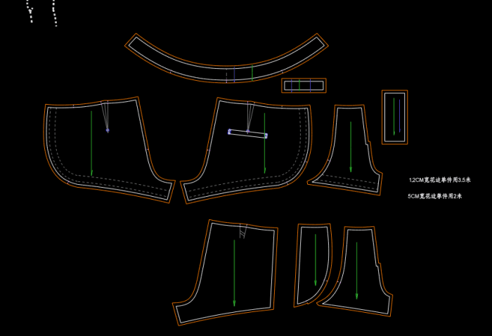 女短裤打版制图服装制版裁剪