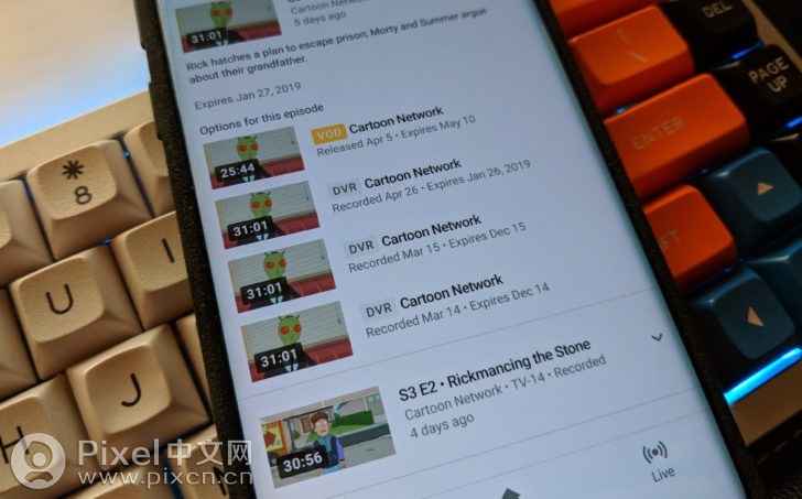 Youtube Tv终于可以让你在dvr和vod版本之间进行选择了