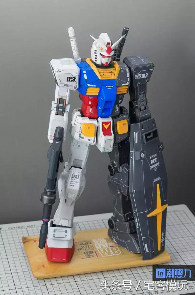 根大木秀:mega元祖rx78 男人就该有两面!