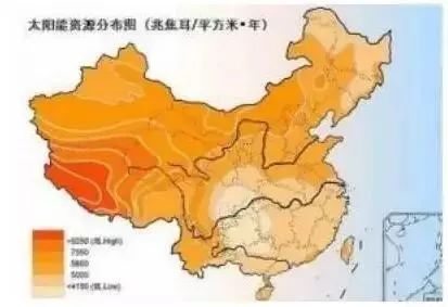 太阳能光伏不受资源分布地域的限制.