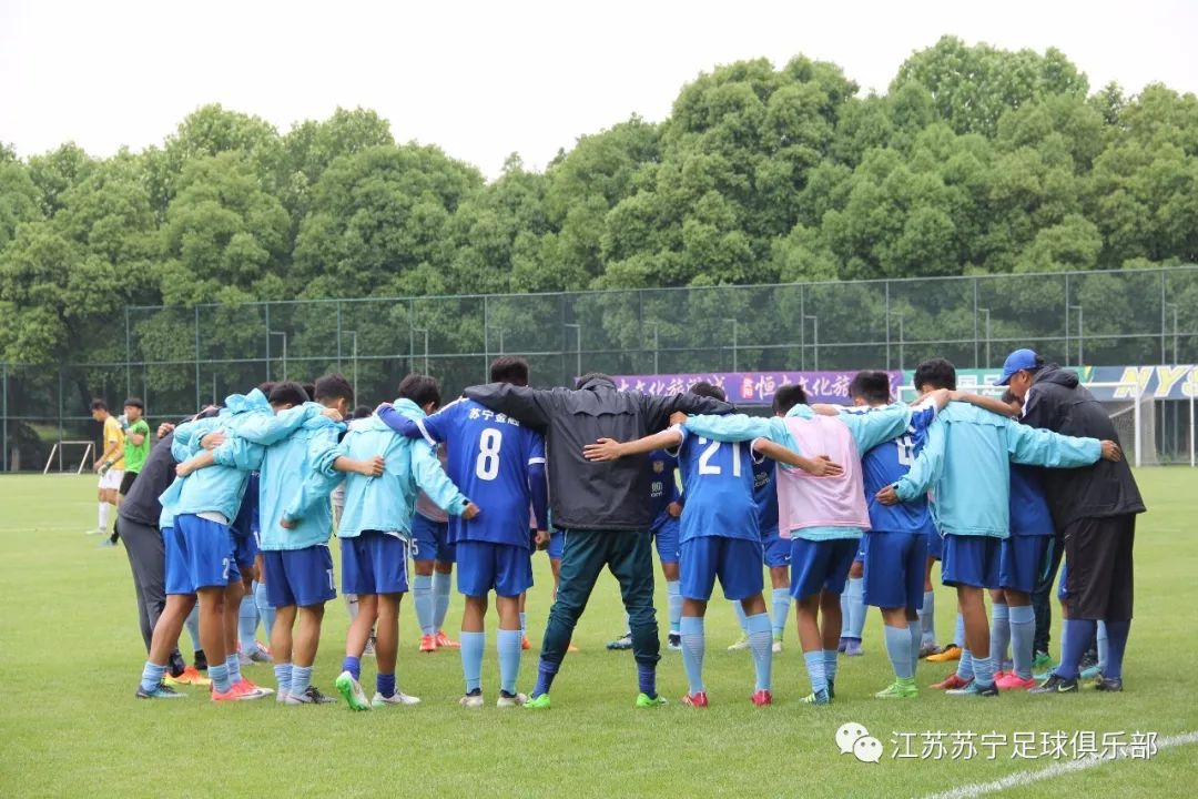 青超联赛大宝吴宇杰献两神助攻苏宁u17多点开花4比0胜申鑫