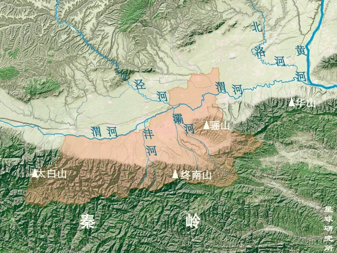 沉郁/星球研究所) 山在平原前 巍峨耸立 (西安鄠邑区太平口的秦岭圭峰