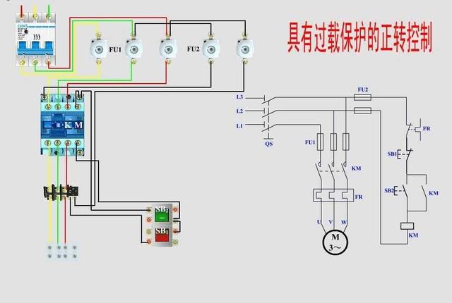 11个电路原理图 实物接线图,电工入门怎么能看不懂,纯