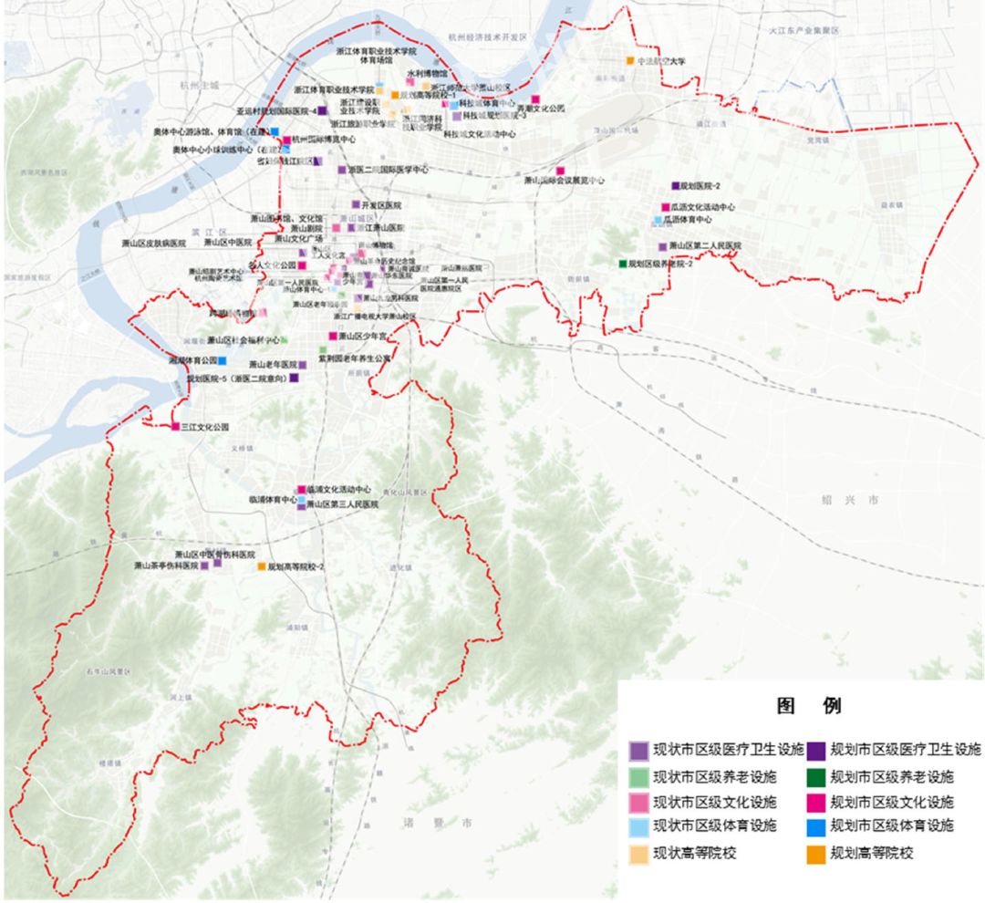 萧山区规划20172020公示六大路径打造魅力国际门户智慧品质城区