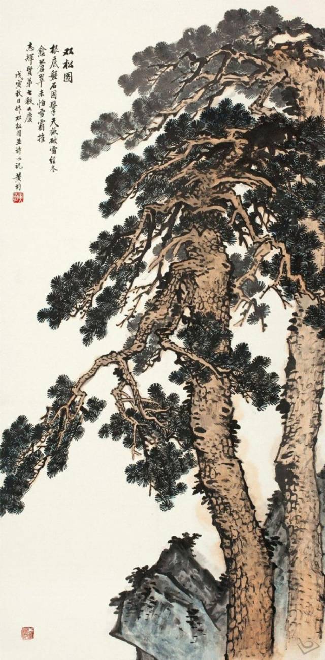 [经典欣赏]由古至今150幅名家画松珍品,让你大饱眼福!