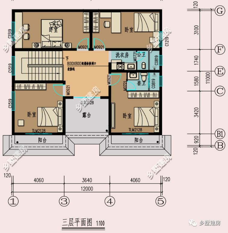 48平方米 建筑面积:224.