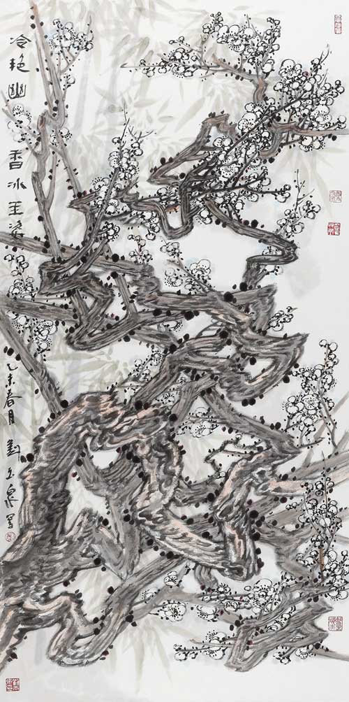 画家刘玉泉国画作品欣赏