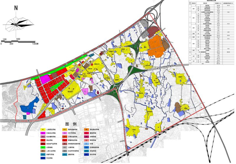 金华山推出新规划,规划新增1574.25亩居住用地,6处社区综合体