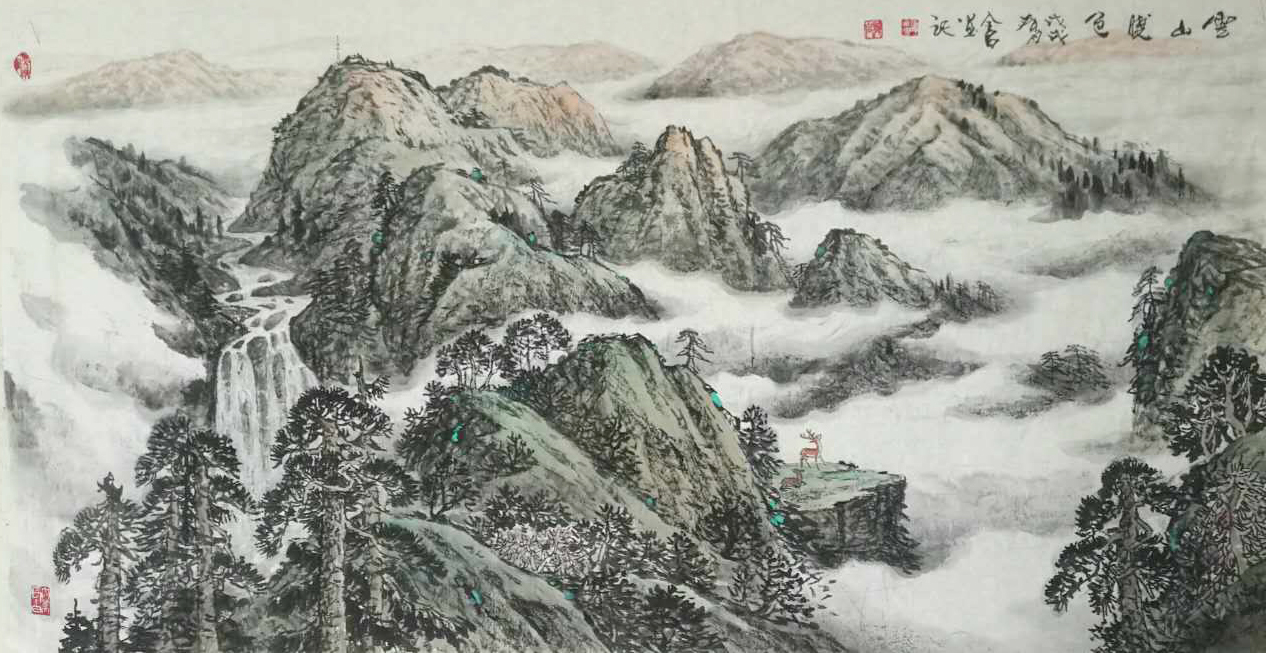 【艺术名家】著名画家谭全昌作品赏析