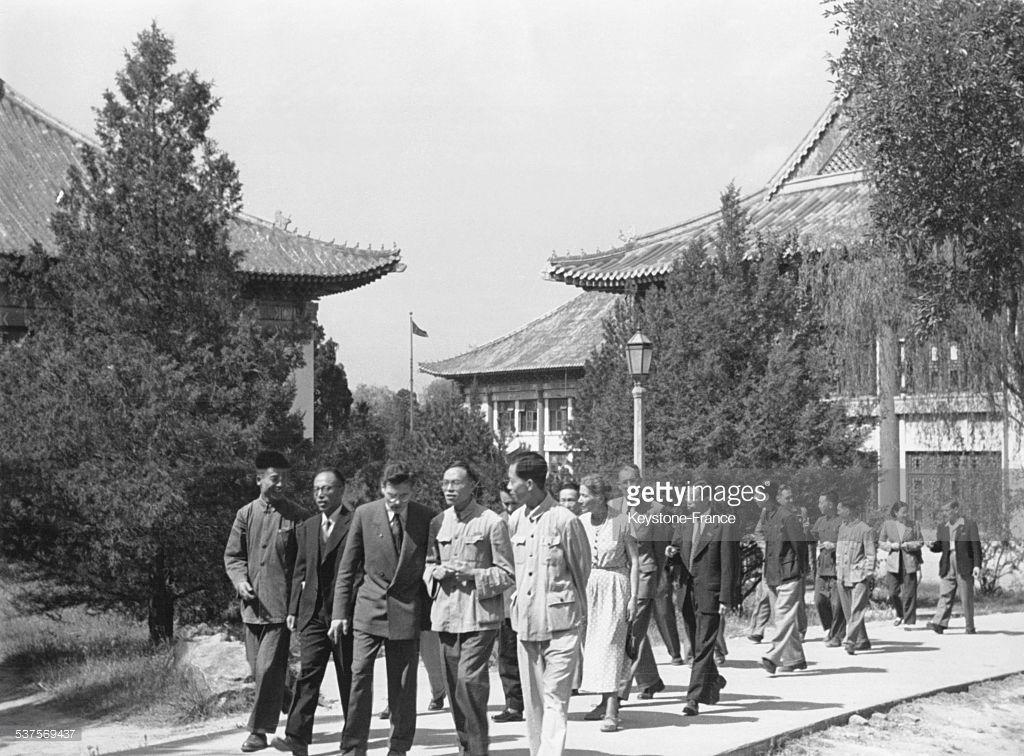 50年代北京大学的老照片 还真是难得一见