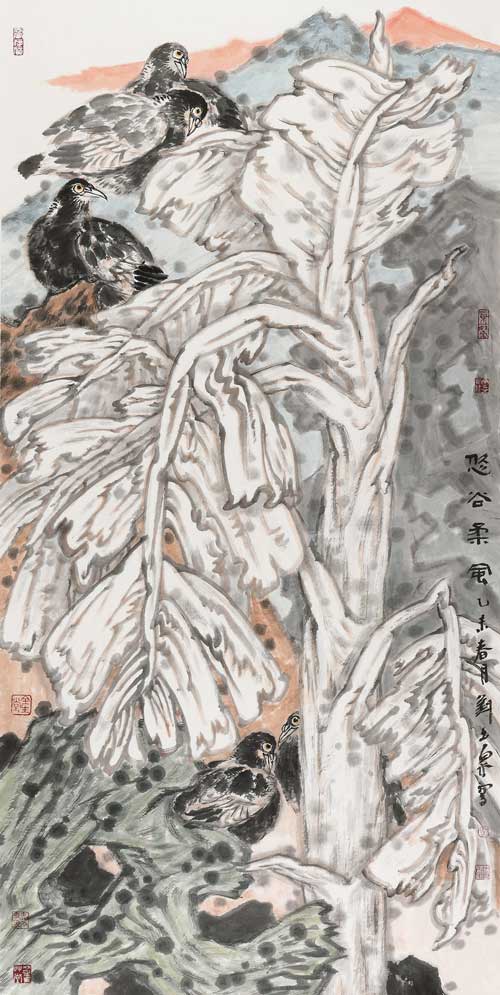 画家刘玉泉国画作品欣赏