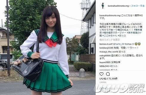 国宝千年美少女桥本环奈晒照桥心美剧照引发关注