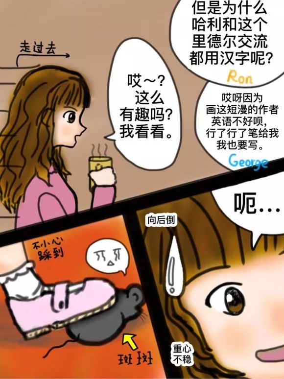 这是一篇关于哈利波特的有趣漫画