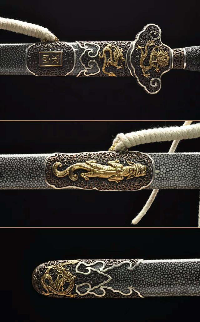 清朝时期康熙皇帝御用的宝剑复刻