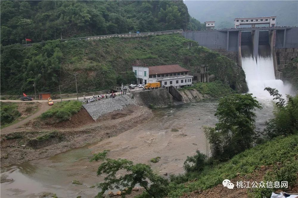 桃花江水库大舞台演山洪地质灾害防御大戏为防汛做好最强准备