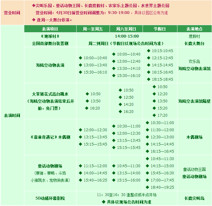 9元抢原价123元佛山长鹿旅游休博园门票,一票玩转五大主题乐园!