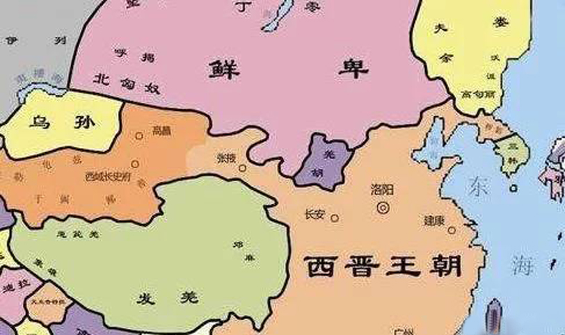 西晋人口_西晋地图