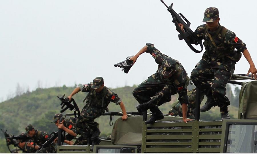 一组图片真实记录中国军队崭新风貌