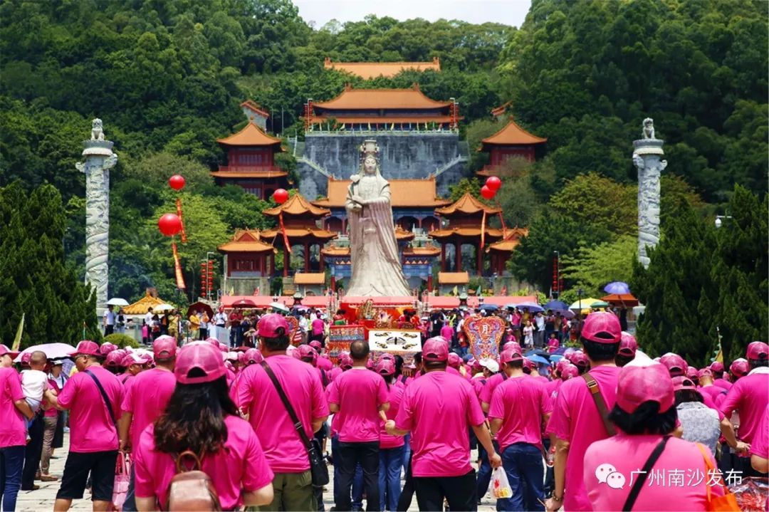 "妈祖诞&妈祖文化旅游节来啦!南沙"最美女神"生日派对场面震撼