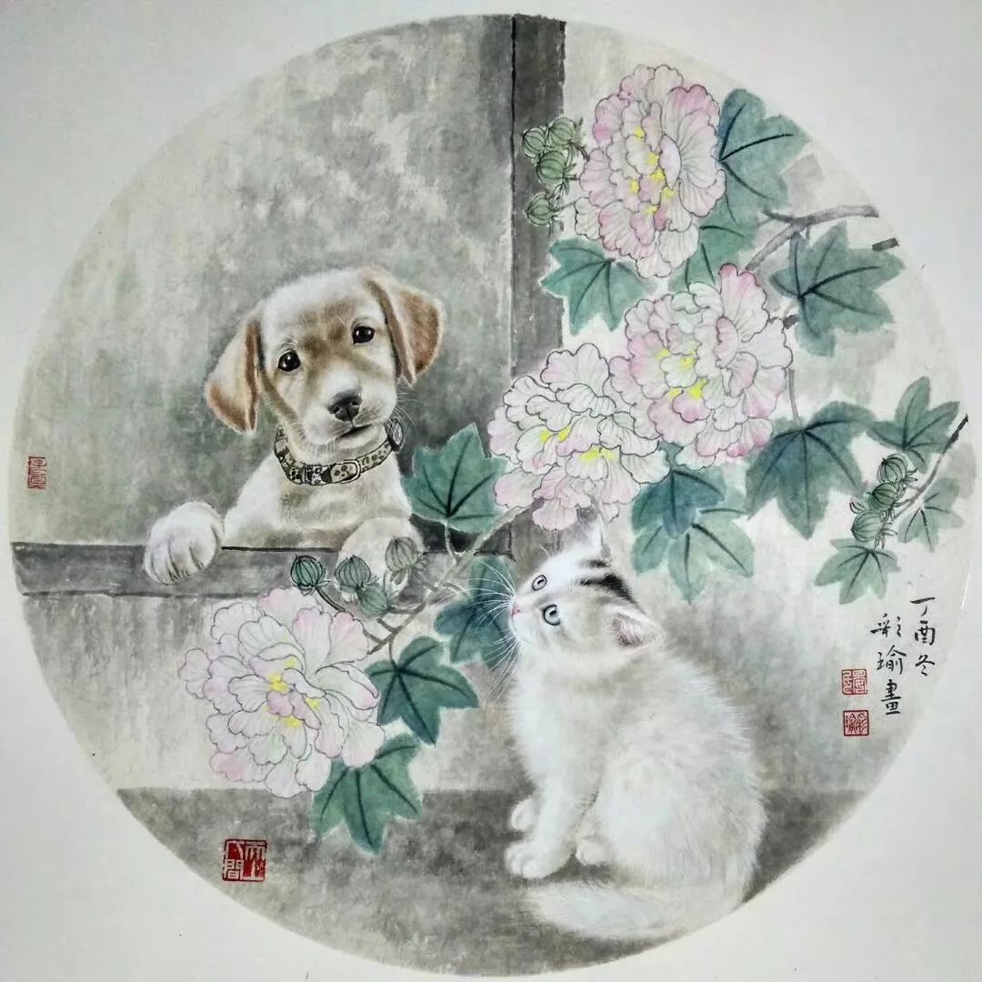 晏彩瑜工笔猫和工笔小女孩研习班招生简章