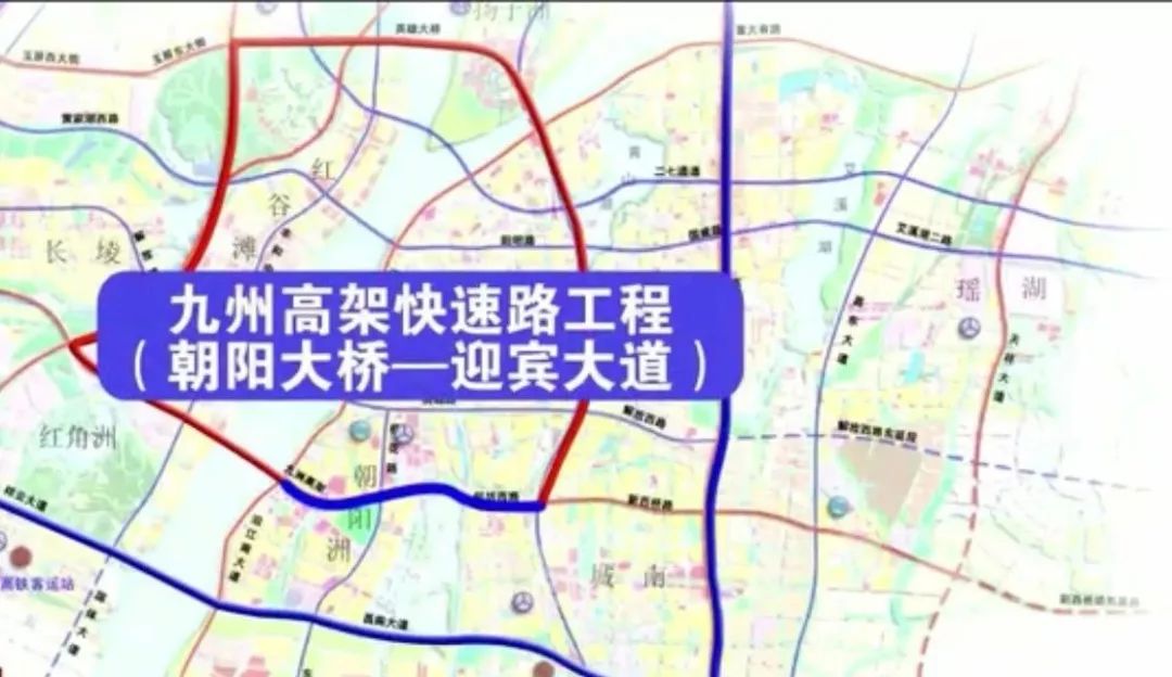 沿江北大道快速路  | 洪都大道快速路规划效果图 除了这些已经建成的