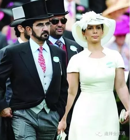 迪拜酋长穆罕默德·本·拉希德·阿勒马克图姆与哈雅王妃