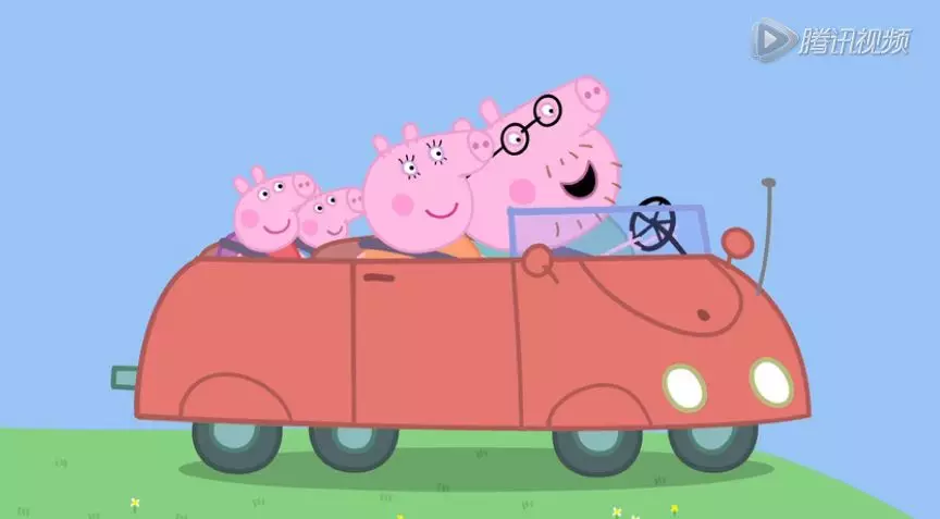 猪爸爸的爱车-daddy pig's car ride