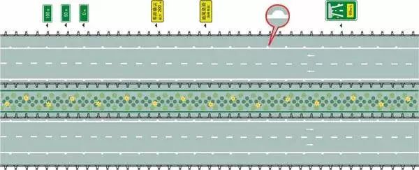 白色折线车距确认线还有其他两种除了上述白色长方形车距确认线车距