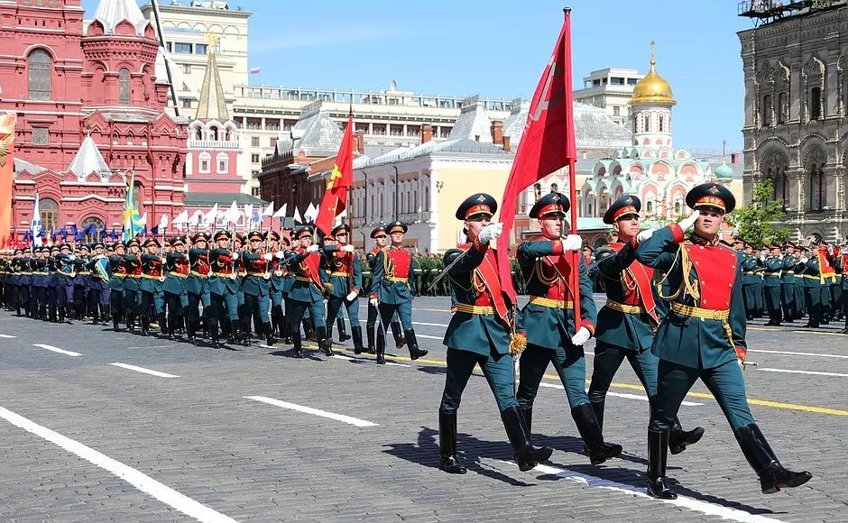 military parade 阅兵式 red square 红场 victory day 胜利日 the