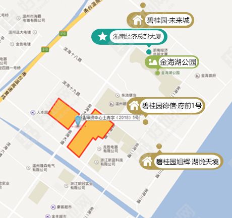 2亿元竞得温州金海园区35.5万方商住地,楼面价3432元/