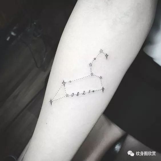 十二星座纹身 - 【狮子座】纹身图案