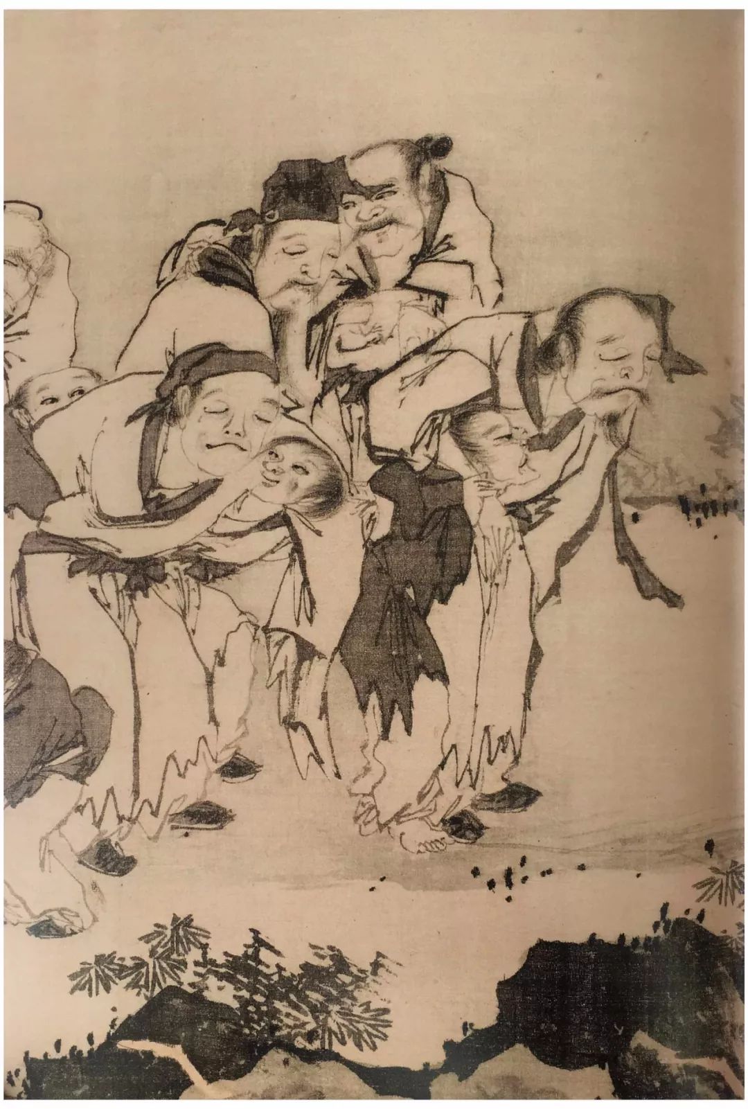 顾恺之画论基础上,于《古画品录》中提出了"六法"的中国画造型理论,即