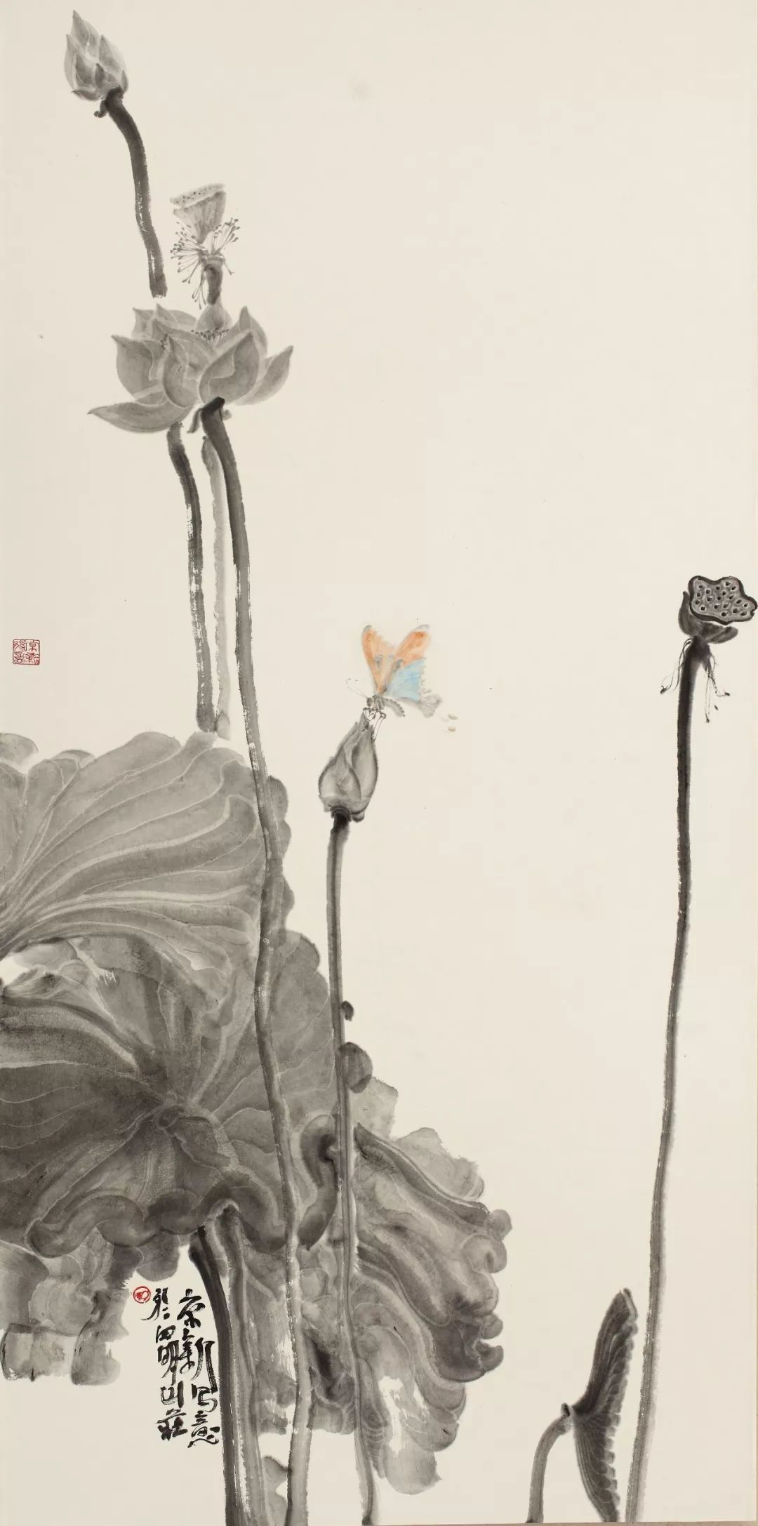 喝口水,接着画画,周京新是少有的能将工作,生活与画画完美平衡的画家