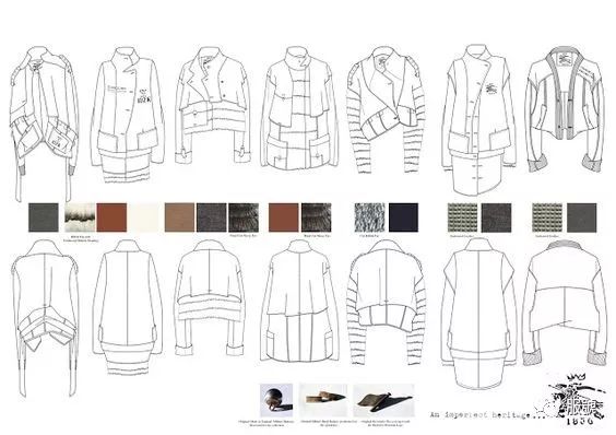 英国时装院校csm服装设计手稿效果图大放送