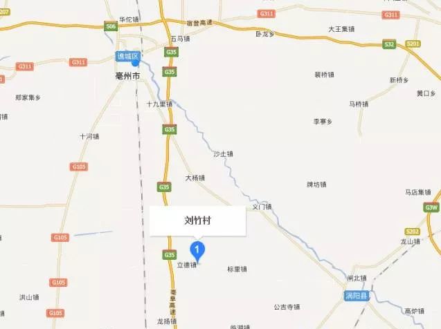 小编说的这个区域就是 自2016年涡阳机场 确定选址为 涡阳县标里镇