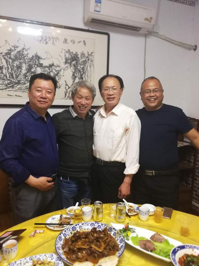 著名书法家周成贤,著名画家周力,著名画家李俊香,书画评论人张守信